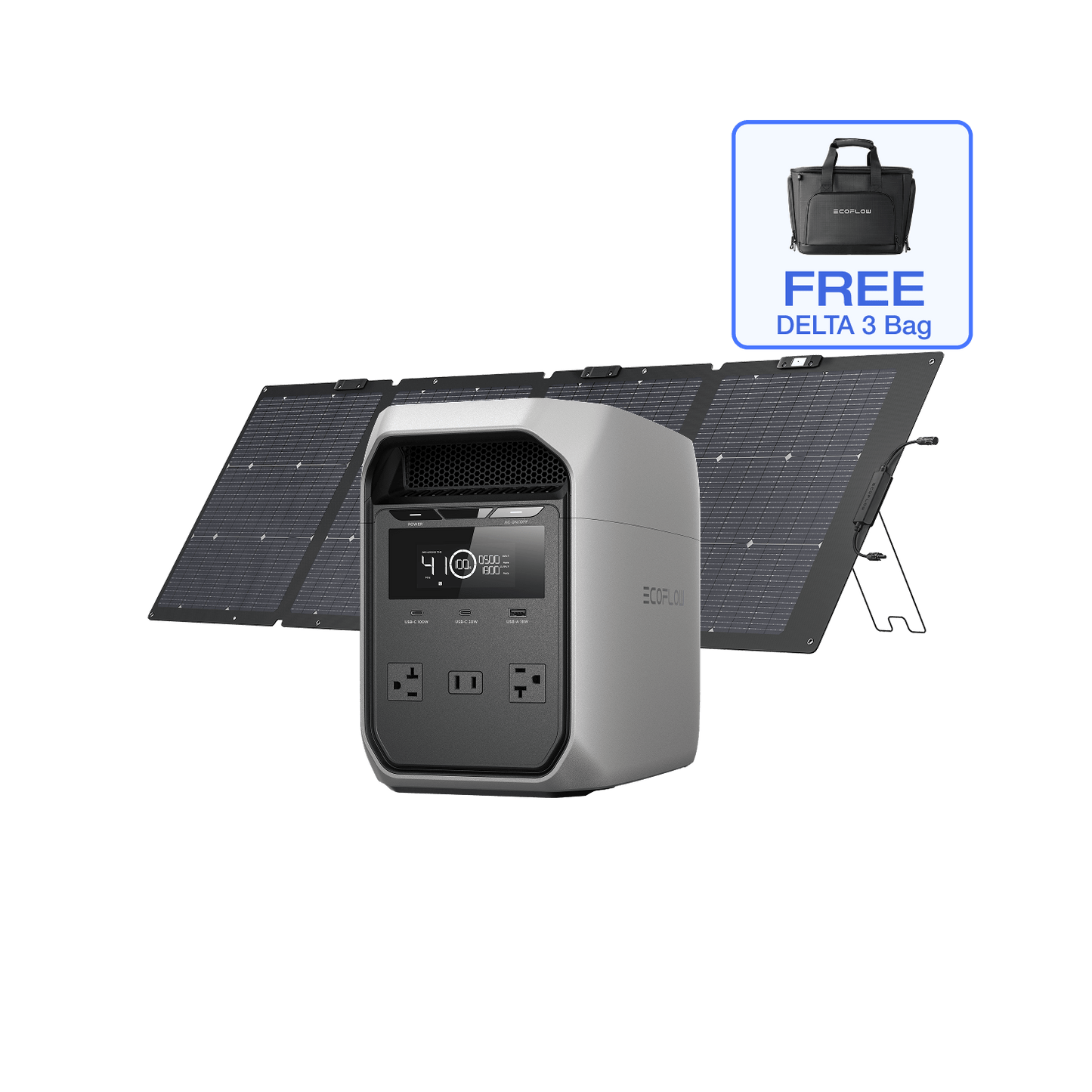 EcoFlow DELTA 3 Classic Portable Power Station (1024Wh)