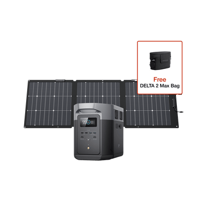 EcoFlow DELTA 2 Max Solar Generator (PV160W)