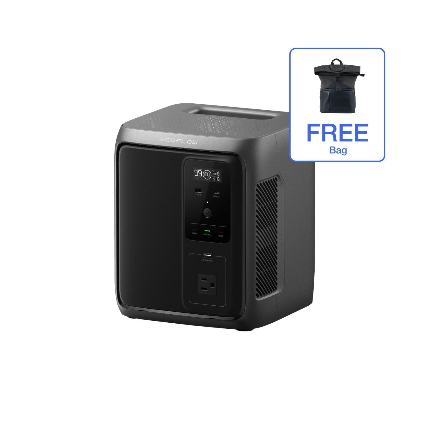 EcoFlow DELTA 3 1000 Air (10ms UPS) Portable Power Station